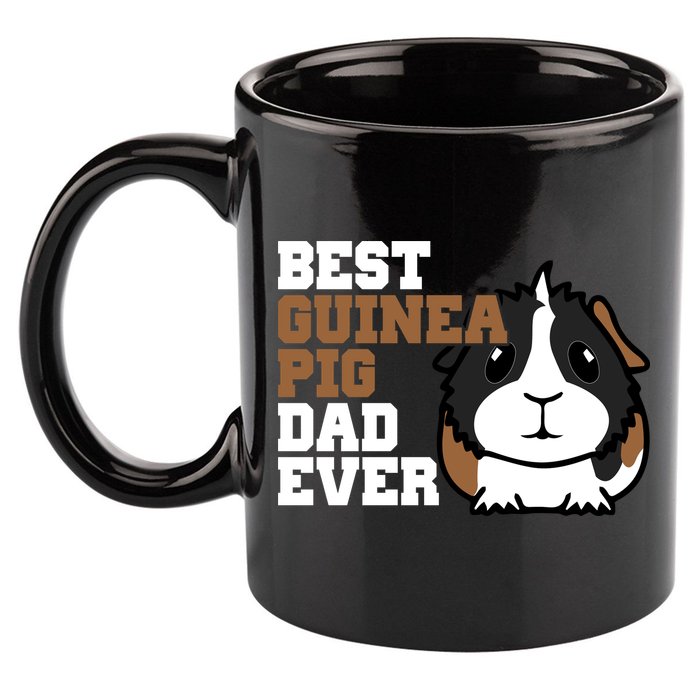 Best Guinea Pig Dad Ever 11oz C Handle Ceramic Mug