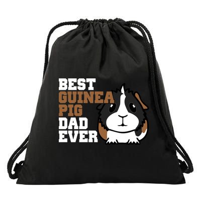 Best Guinea Pig Dad Ever Drawstring Bag