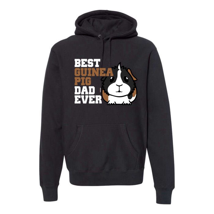 Best Guinea Pig Dad Ever Premium Hoodie