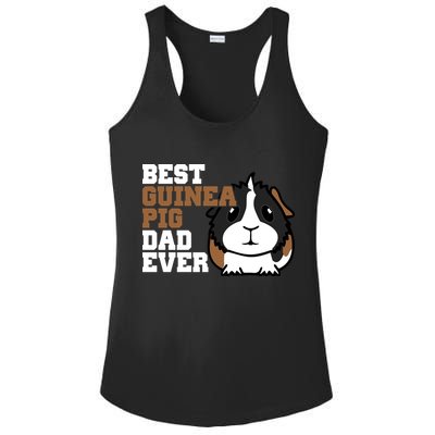 Best Guinea Pig Dad Ever Ladies PosiCharge Competitor Racerback Tank