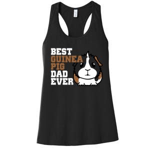 Best Guinea Pig Dad Ever Women's Racerback Tank