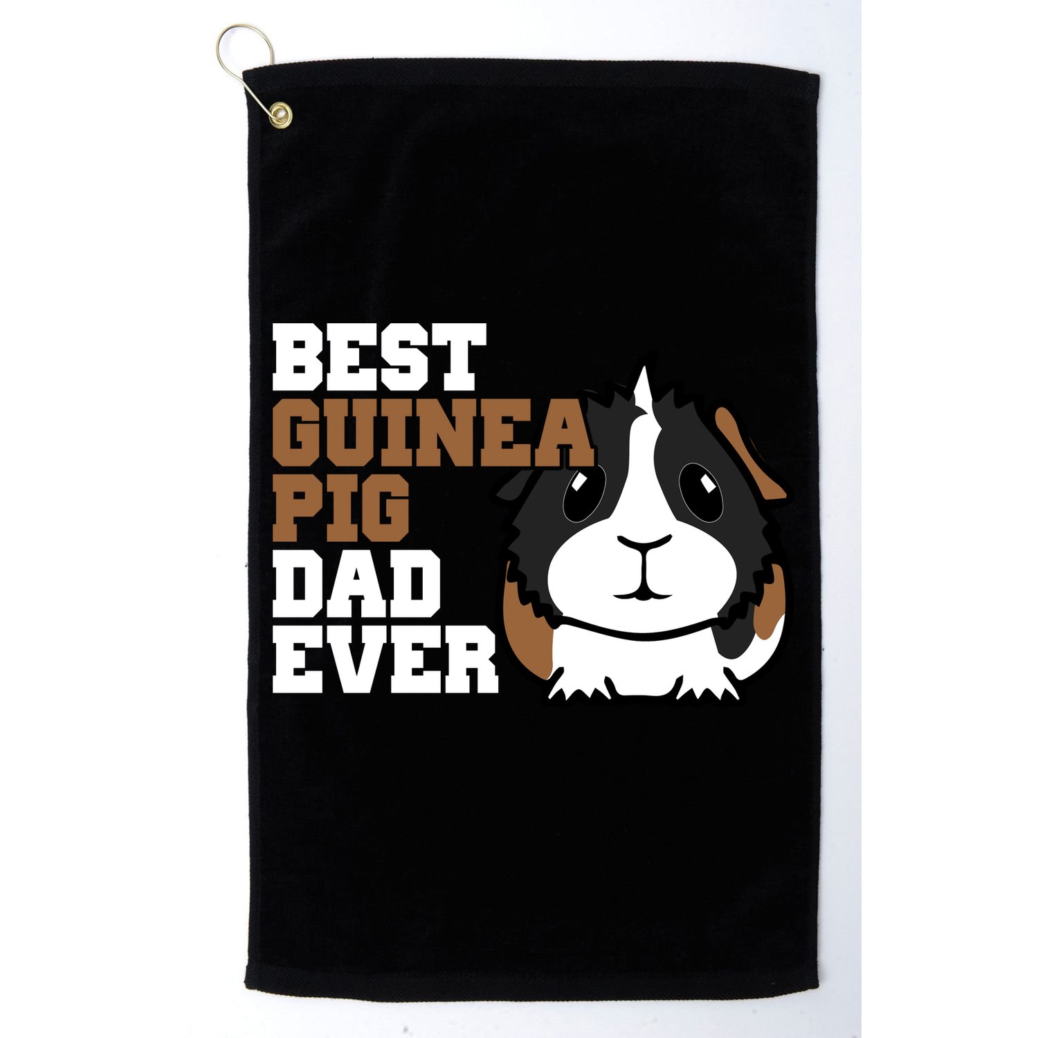 Best Guinea Pig Dad Ever Golf Towel