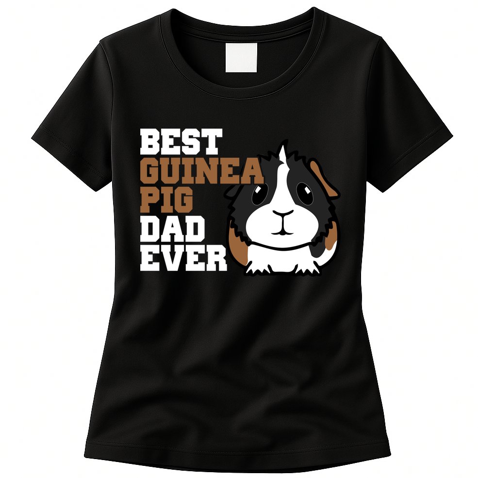 Best Guinea Pig Dad Ever Womens T-Shirt