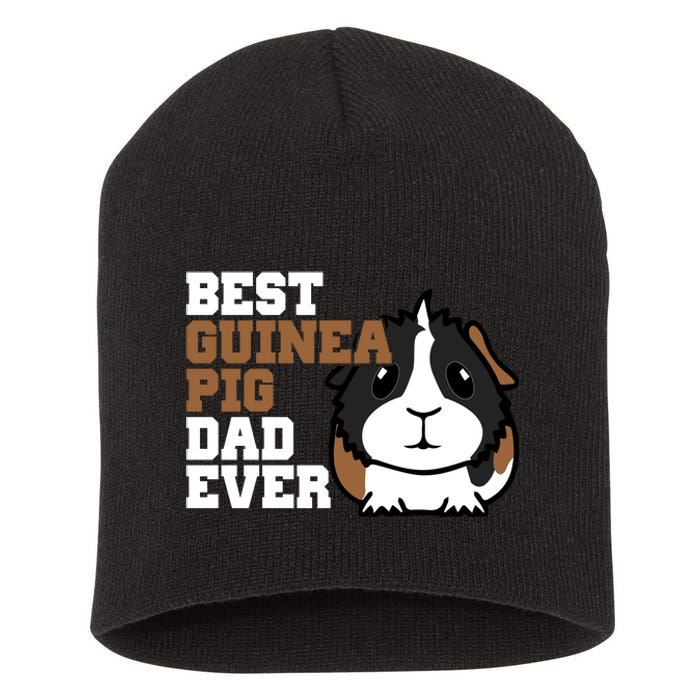 Best Guinea Pig Dad Ever Short Acrylic Beanie