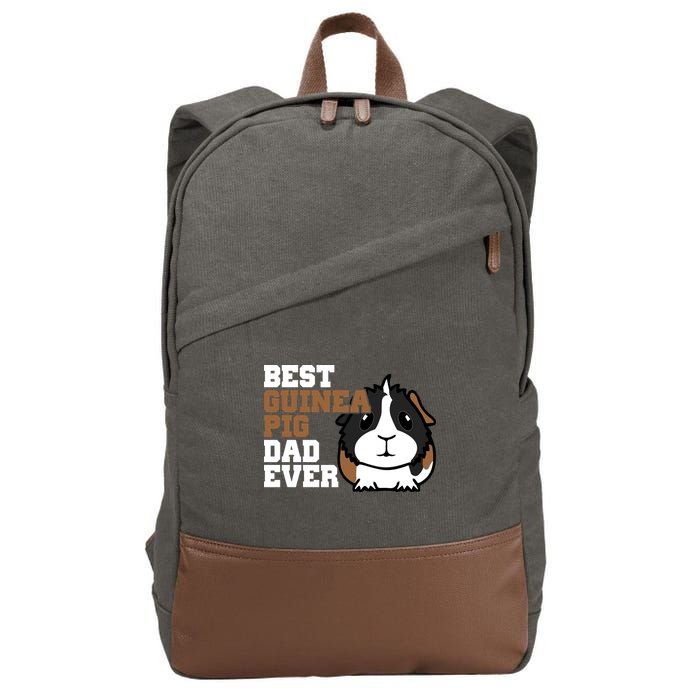 Best Guinea Pig Dad Ever Cotton Canvas Backpack