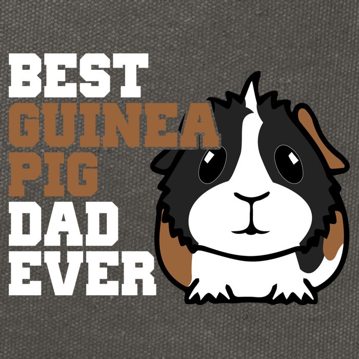 Best Guinea Pig Dad Ever Cotton Canvas Backpack