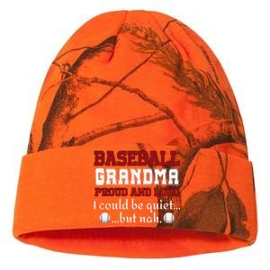 Baseball Grandma Proud And Loud Women Kati Licensed 12" Camo Beanie