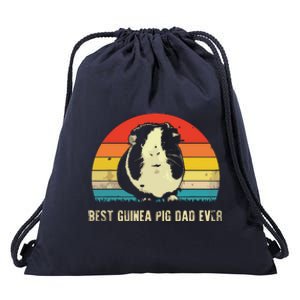 Best Guinea Pig Dad Ever Funny Guinea Pig Daddy Drawstring Bag