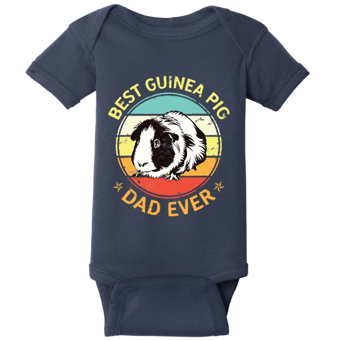 Best Guinea Pig Dad Ever Shirts Funny Guinea Pig Daddy Father Baby Bodysuit