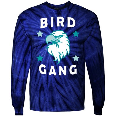 Bird Gang Philadelphia Pride Tie-Dye Long Sleeve Shirt