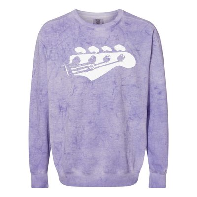 Bass Guitar Player Bassist Guitarist Musician Music Colorblast Crewneck Sweatshirt