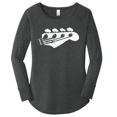 Bass Guitar Player Bassist Guitarist Musician Music Women's Perfect Tri Tunic Long Sleeve Shirt