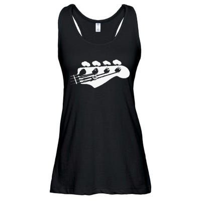 Bass Guitar Player Bassist Guitarist Musician Music Ladies Essential Flowy Tank