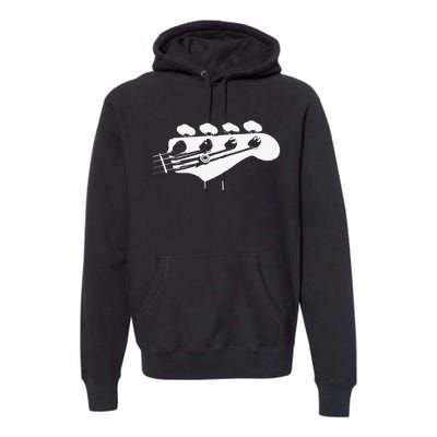 Bass Guitar Player Bassist Guitarist Musician Music Premium Hoodie