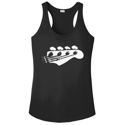 Bass Guitar Player Bassist Guitarist Musician Music Ladies PosiCharge Competitor Racerback Tank