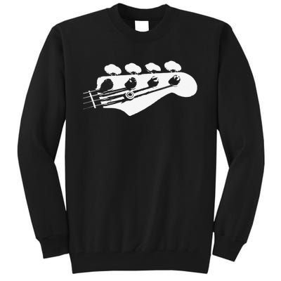 Bass Guitar Player Bassist Guitarist Musician Music Tall Sweatshirt