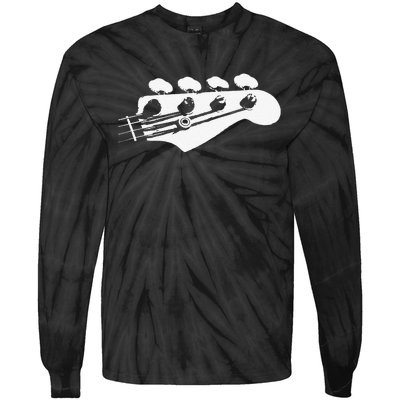 Bass Guitar Player Bassist Guitarist Musician Music Tie-Dye Long Sleeve Shirt