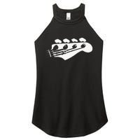 Bass Guitar Player Bassist Guitarist Musician Music Women's Perfect Tri Rocker Tank