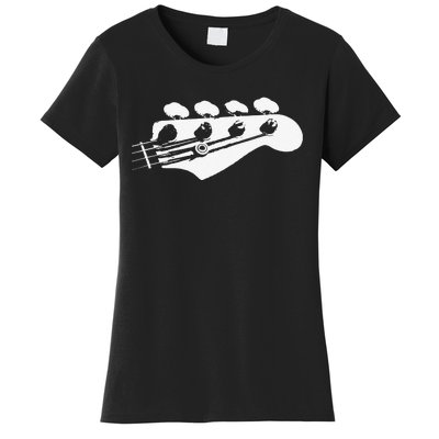 Bass Guitar Player Bassist Guitarist Musician Music Women's T-Shirt