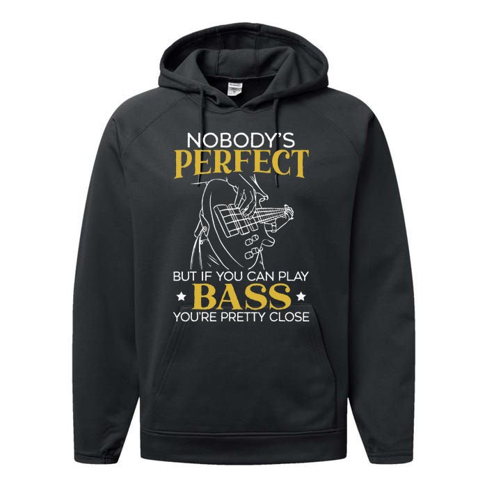 Bass Guitar Player Bassist Guitarist Musician Music Performance Fleece Hoodie