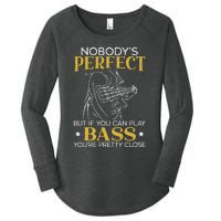 Bass Guitar Player Bassist Guitarist Musician Music Women's Perfect Tri Tunic Long Sleeve Shirt