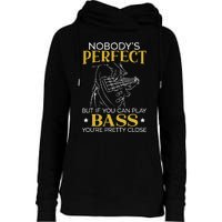 Bass Guitar Player Bassist Guitarist Musician Music Womens Funnel Neck Pullover Hood