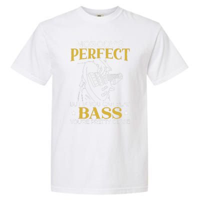 Bass Guitar Player Bassist Guitarist Musician Music Garment-Dyed Heavyweight T-Shirt