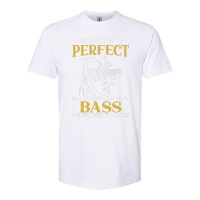 Bass Guitar Player Bassist Guitarist Musician Music Softstyle® CVC T-Shirt