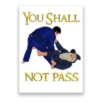 Bjj Guard Passing You Shall Not Pass Brazilian Jiu Jitsu Poster