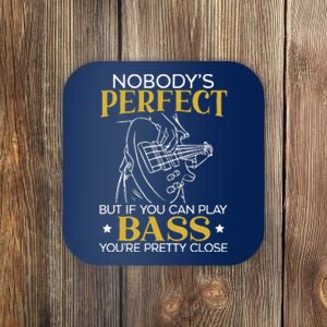 Bass Guitar Player Bassist Guitarist Musician Music Coaster