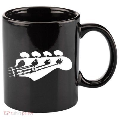 Bass Guitar Player Bassist Gift 11oz C Handle Ceramic Mug