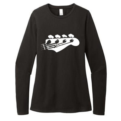 Bass Guitar Player Bassist Gift Womens CVC Long Sleeve Shirt