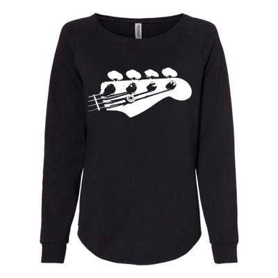 Bass Guitar Player Bassist Gift Womens California Wash Sweatshirt