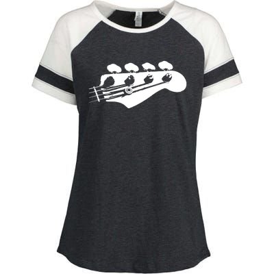 Bass Guitar Player Bassist Gift Enza Ladies Jersey Colorblock Tee