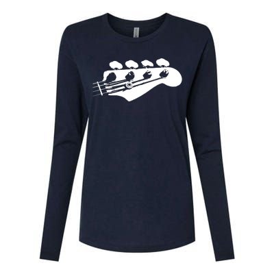 Bass Guitar Player Bassist Gift Womens Cotton Relaxed Long Sleeve T-Shirt