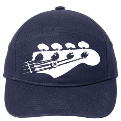 Bass Guitar Player Bassist Gift 7-Panel Snapback Hat