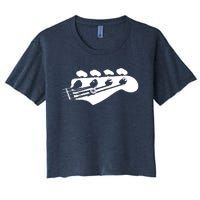 Bass Guitar Player Bassist Gift Women's Crop Top Tee