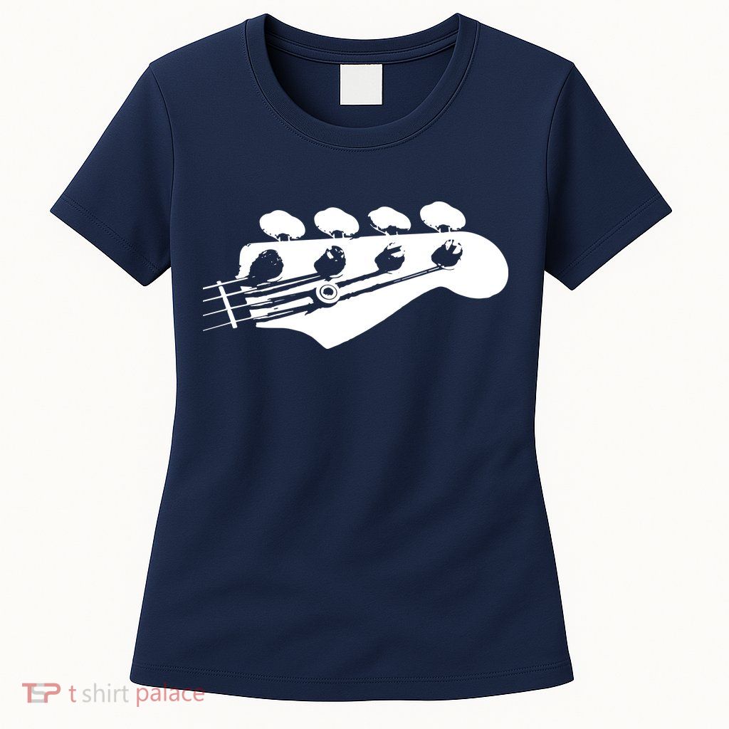 Bass Guitar Player Bassist Gift Womens T-Shirt