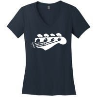 Bass Guitar Player Bassist Gift Women's V-Neck T-Shirt