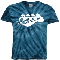 Bass Guitar Player Bassist Gift Kids Tie-Dye T-Shirt