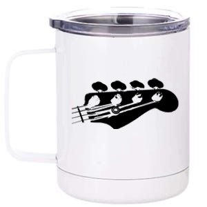 Bass Guitar Player Bassist Gift 12 oz Stainless Steel Tumbler Cup