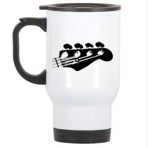 Bass Guitar Player Bassist Gift Stainless Steel Travel Mug