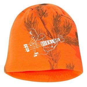 Bass Guitar Player Music Guitarist Musician Rock Kati - Camo Knit Beanie