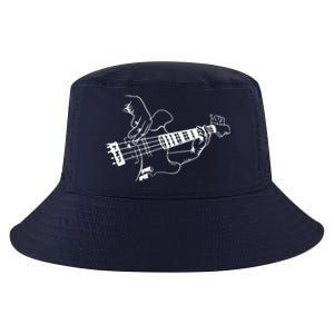 Bass Guitar Player Music Guitarist Musician Rock Cool Comfort Performance Bucket Hat