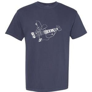 Bass Guitar Player Music Guitarist Musician Rock Garment-Dyed Heavyweight T-Shirt