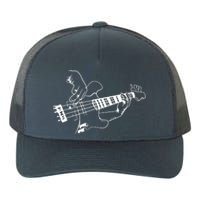 Bass Guitar Player Music Guitarist Musician Rock Yupoong Adult 5-Panel Trucker Hat