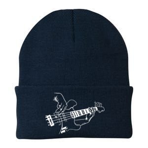 Bass Guitar Player Music Guitarist Musician Rock Knit Cap Winter Beanie