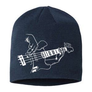 Bass Guitar Player Music Guitarist Musician Rock Sustainable Beanie