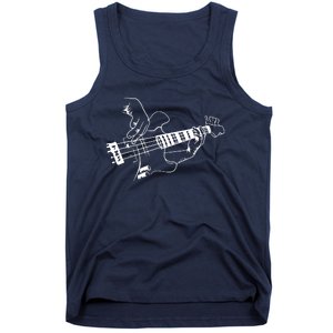 Bass Guitar Player Music Guitarist Musician Rock Tank Top