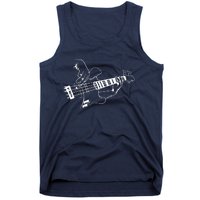 Bass Guitar Player Music Guitarist Musician Rock Tank Top